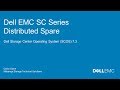 Dell emc sc series distributed spare