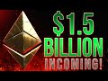 1 5 Billion Ethereum Purchase Incoming рџ ҐCrypto Market Update 1 5 Billion Ethereum Purchase Incoming рџ ҐCrypto Market Update