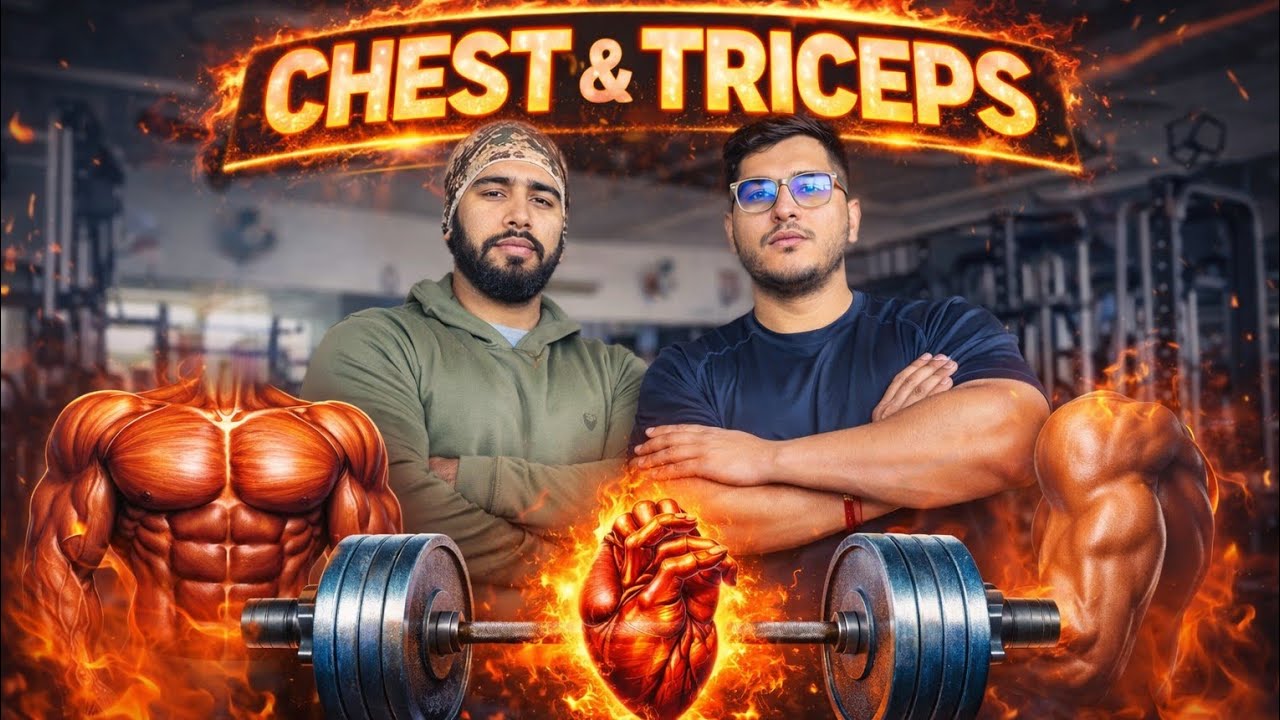 Day 7/30 chest and Triceps shape and size