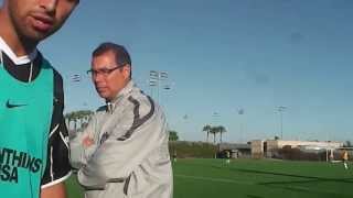 Daniel Collazo Hams It Up For Corinthians Usa