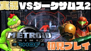 サムスと一緒に再びスペースパイレーツちゃん追いかけよう！#06【川鰐グラムのWiiで遊ぶメトロイドプライム2：ダークエコーズ実況】#metroidprime #ゲーム実況