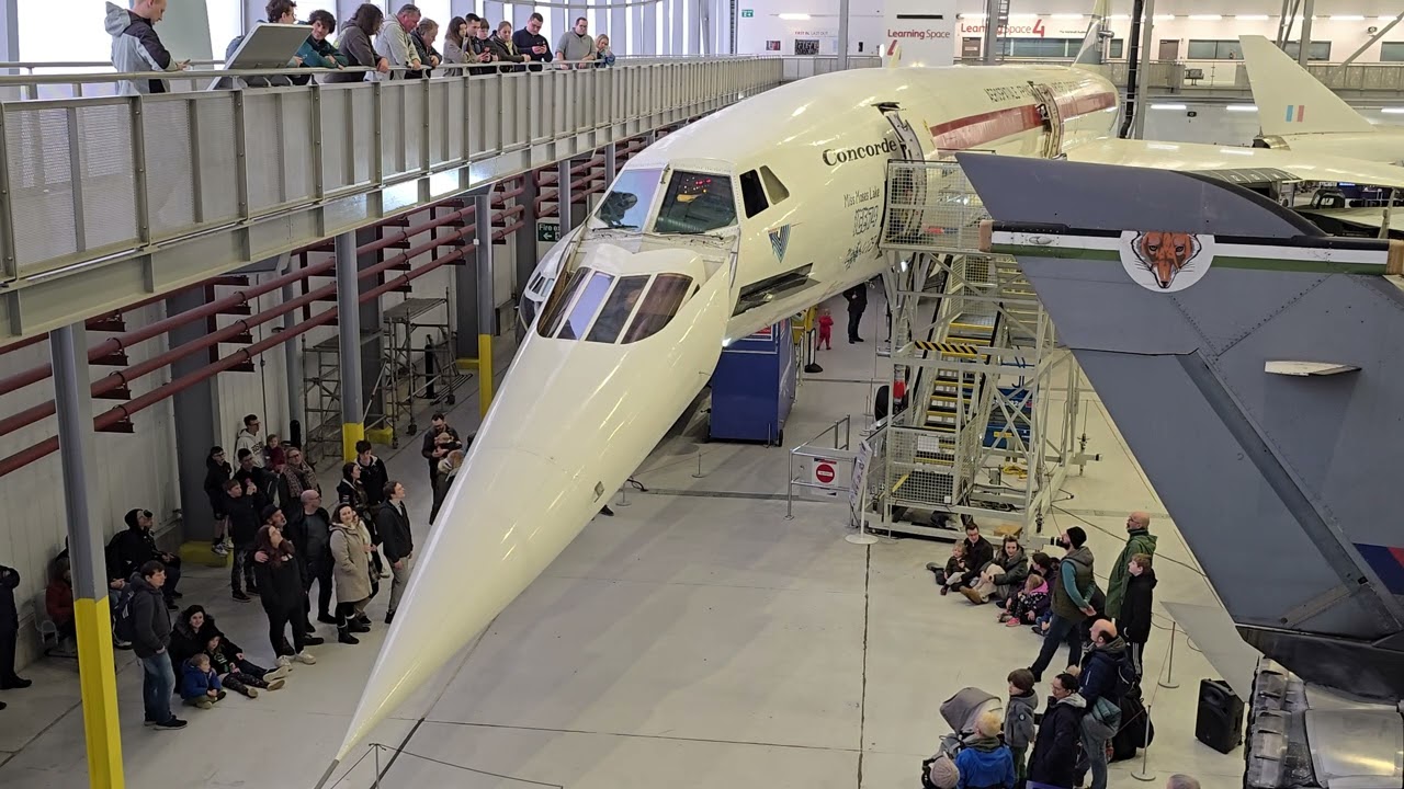 Concorde Nose Droop, IWM Duxford, Feb 2026