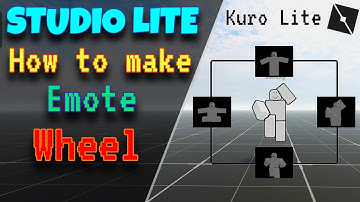 [ Emote Wheel ] How to make emote wheel in Roblox Studio Lite