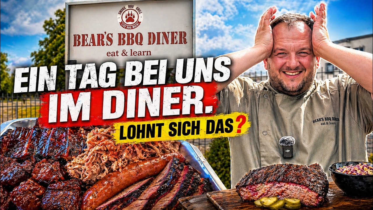 DAS erwartet dich wirklich in unserem Diner… lohnt sich ein Besuch ?? | The BBQ BEAR