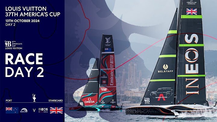 Louis Vuitton 37th America's Cup | Day 2 - LIVE