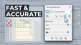 Archicad Beginners Are Doing This Wrong (Use Trace & Reference)