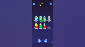 Level 21 Nut Sort Game | New Game 2025