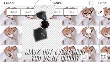 blur around effect tutorial -videostar