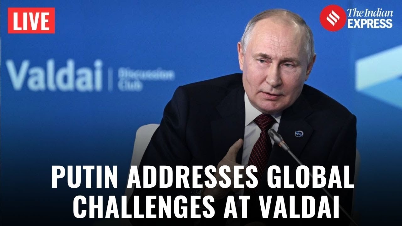 Putin Youtube Putin LIVE: Russian President Vladimir Putin Delivers Major Speech at ...