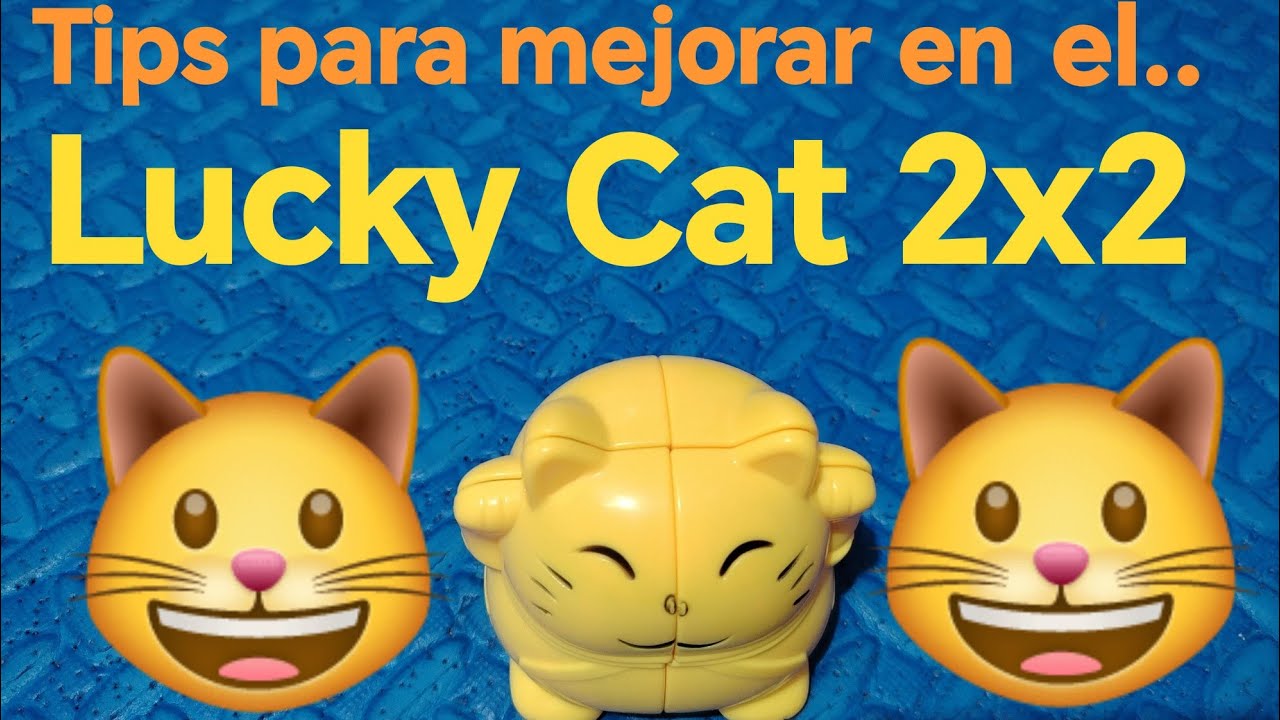 😉📢 Tips para mejorar en el Lucky Cat 2x2 💪 | GP Speedcubing 👍