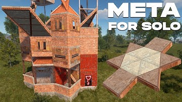 (NEW) Perfect for Solo / BUNKER / Rust Base Design 2025