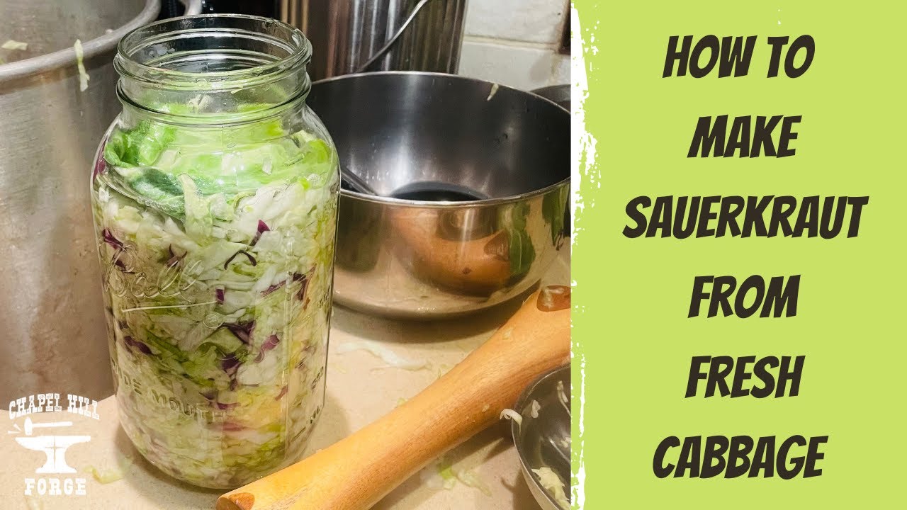 How to Make Sauerkraut FAST Using a Meat Slicer 4 Ways to Ferment