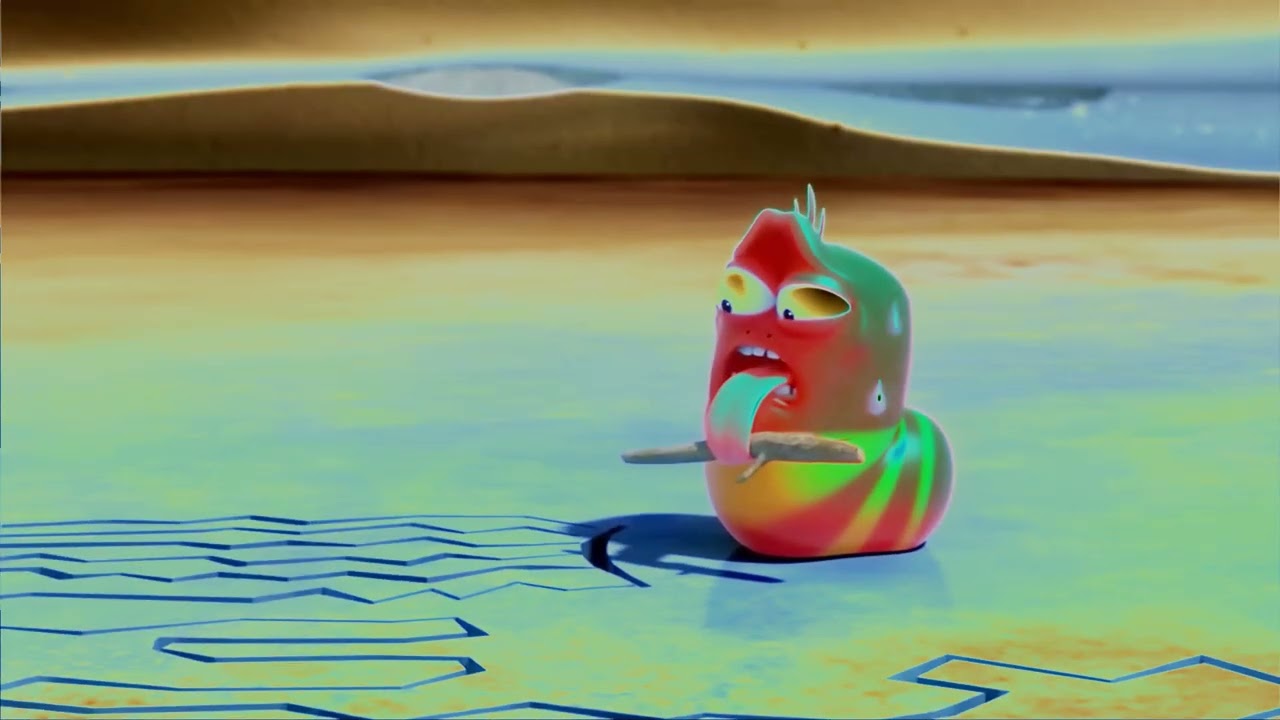 Larva | Red Larva STRUGGLES to Stay Alive!! (Sponsored by: Klasky Csupo Effects)