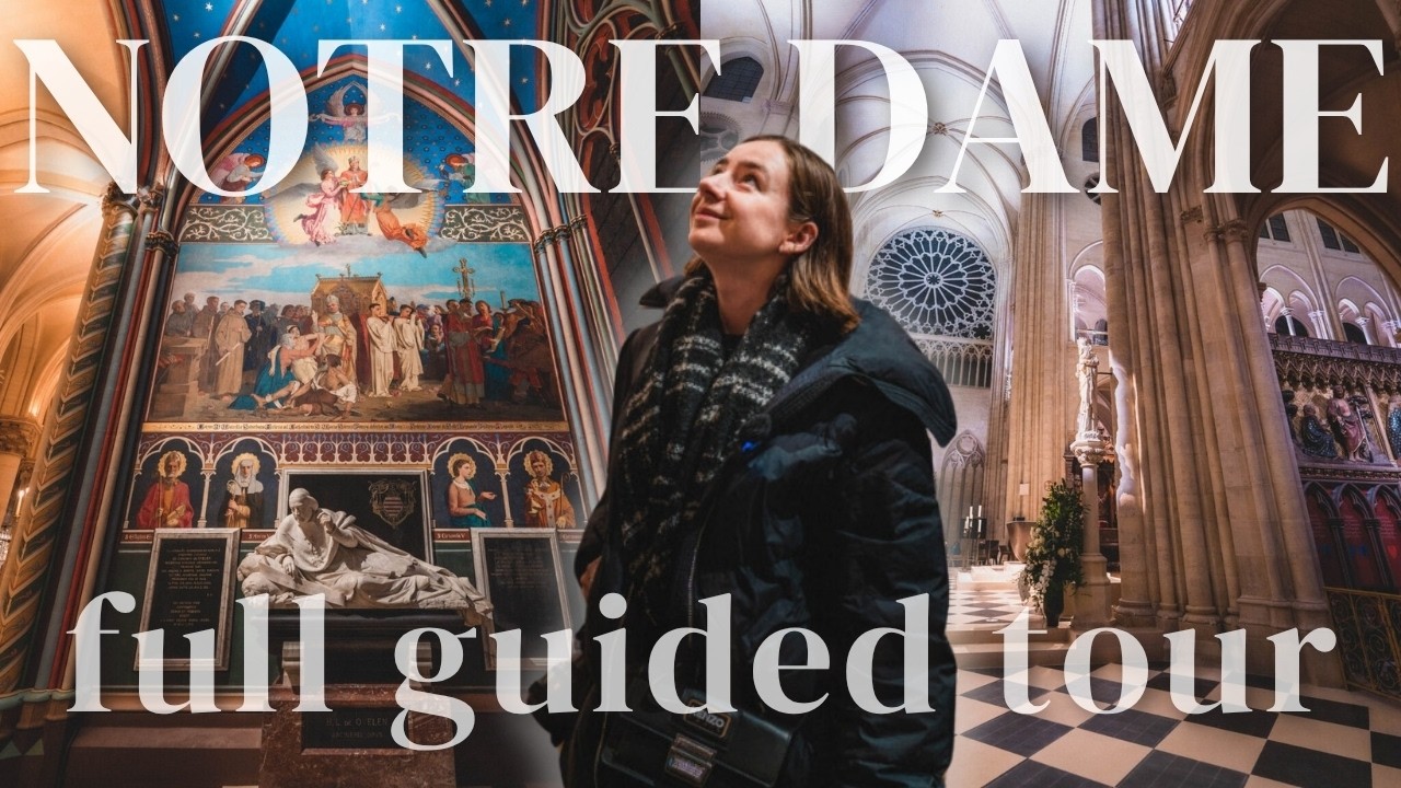Inside NOTRE DAME After the Fire (Full Guided Tour)
