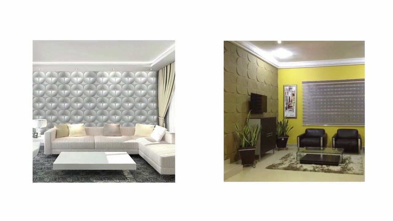 Interior DIY Effects Waterproof Anti-Collision Sound Insulation Indoor 3D Wall Panel