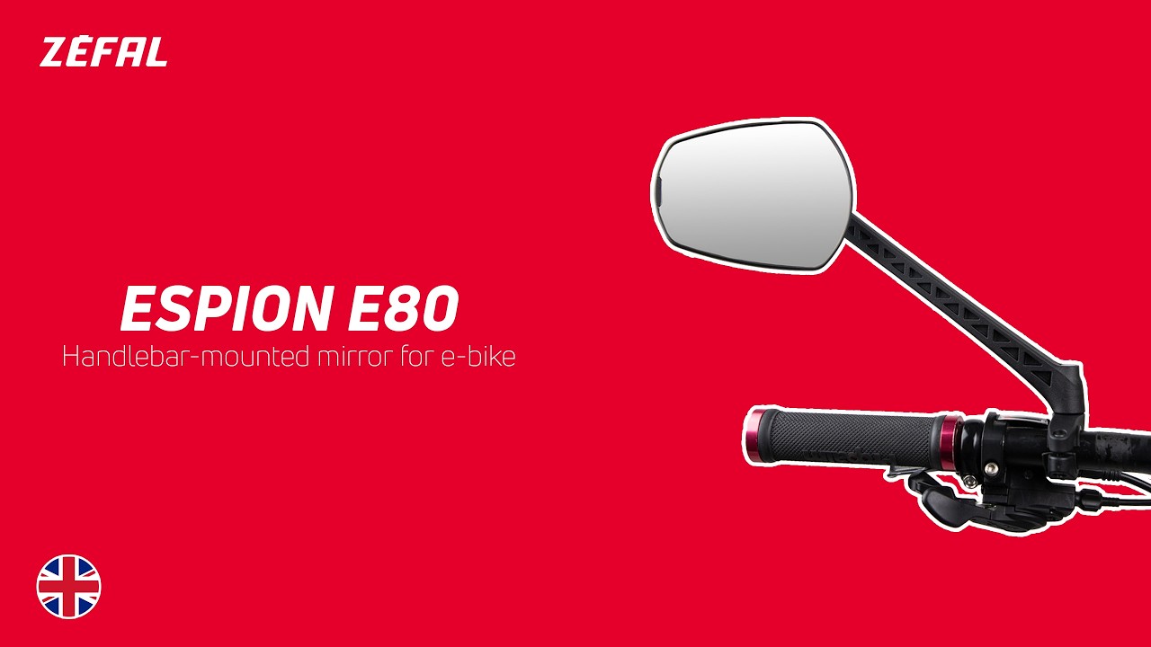 ESPION E80 - Handlebar-mounted mirror for e-bike - YouTube