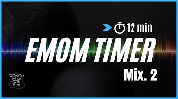 12 min EMOM For an Active at Home Workout with Dance Music - No Excuse !! | Mix 18