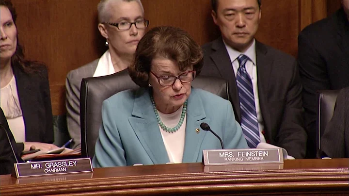 Feinstein at Comey Hearing