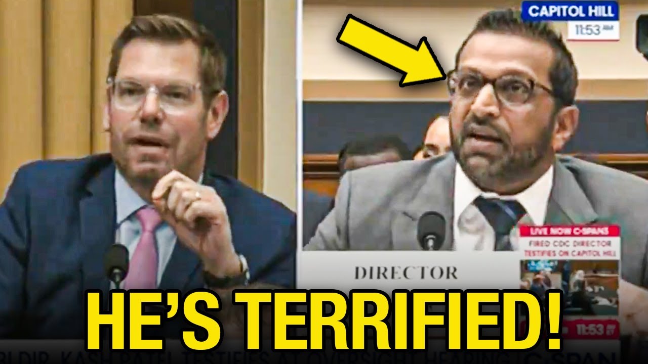 Visibly Terrified Kash Patel REFUSES to Answer Epstein Trump Question