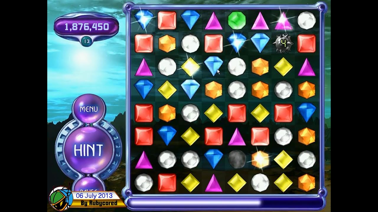 Bejeweled 2 (PC) Finity - Levels 1~14 [720p60]