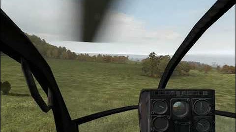 Arma2 LittleBird familiarisation Part5 Autorotation