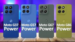 Moto G37 Power VS Moto G57 Power VS Moto G67 Power VS Moto G86 Power