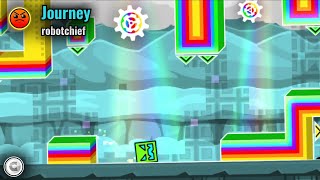 "Journey" by robotchief (1 coin) | Geometry Dash. screenshot 5