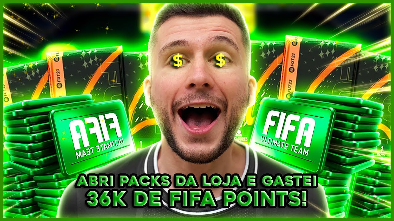GASTEI MAIS DE 36K DE FIFA POINTS ABRINDO PACKS DA LOJA ATRÁS DE TOTY, DEU BOM? FIFA 23 - UT