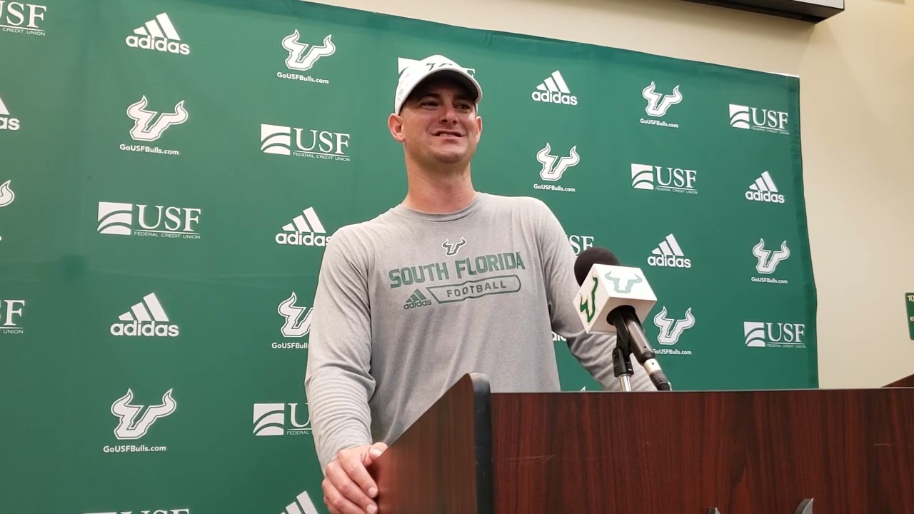 USF Bulls football coach Jeff Scott previews Howard (9/6/22) YouTube