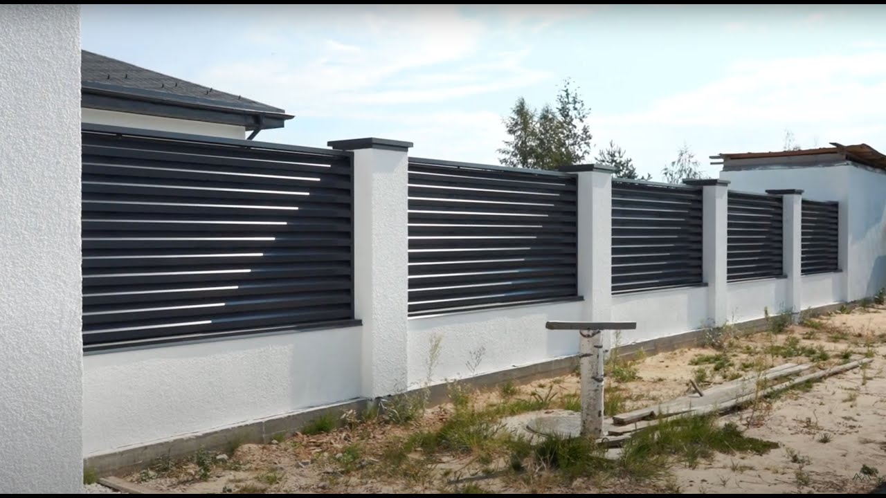 Забор-жалюзи HORMANN в г. Радужный, Владимирская область - YouTube
