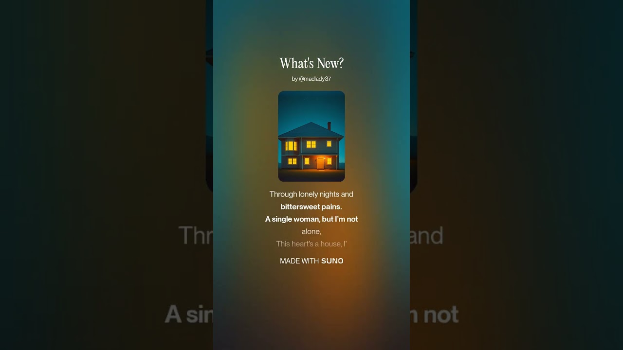 💔 “This Heart’s a House” – Madlady37’s Anthem of Healing & Hope 🕯️🎶