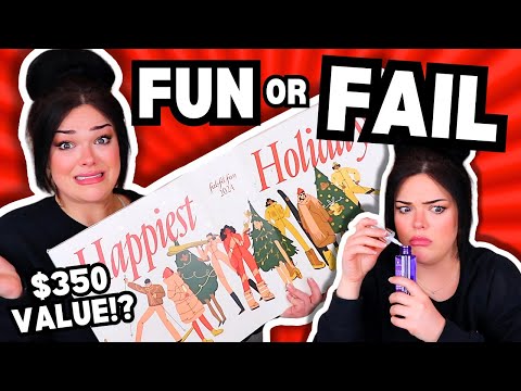 FUN Or FAIL 350 Value Members Only FabFitFun Advent Calendar Unboxing