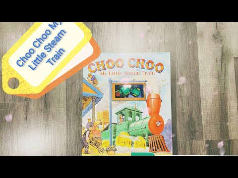 Choo Choo My Little Steam Train board book with Pop-Out Village