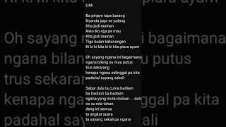 Download Lagu Lirik Oh Sayang Ngana Ini Bagaimana | Ba Pinjam Tape Barang | by_Meyda Rahma ft Restianade MP3