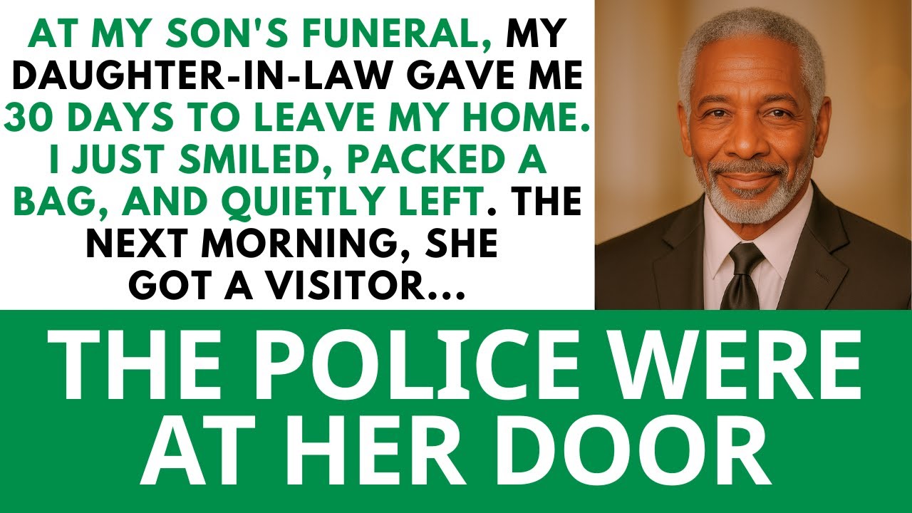 At My Son's Funeral, My Daughter-in-law Said 'Stop Crying, Pack Your Bags and Get Out Now' — So I...