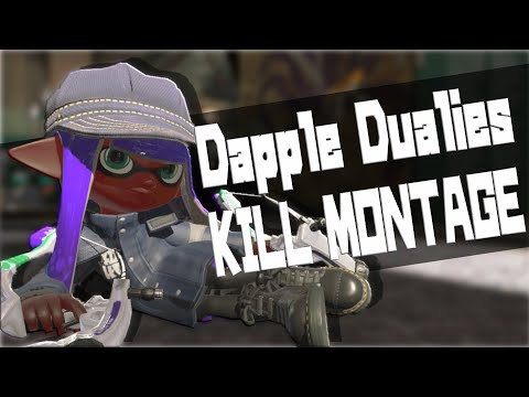 【Dapple Dualies】Splatoon2 Kill Montage 3rd【音ハメ/キル集/スプラトゥーン2/あしん/スパッタリー】