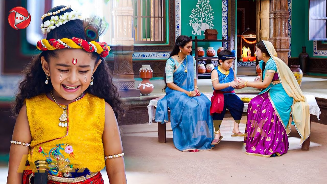 माखन के लिए रोते-रोते कान्हा ने धरती हिला दी | यशोमती मईया के नंदलाला | Shree Krishan Leela