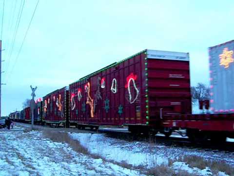CP Holiday Train, DM&E Waseca Sub, 12-8-09