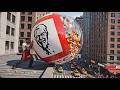 Which Giant KFC Zinger Sphere Will You Release? 🍗🔥 | Oddly Satisfying AI