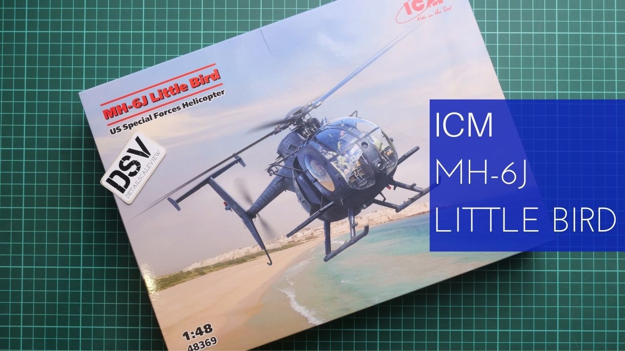 ICM 1/48 MH-6J Little Bird (48369) Review