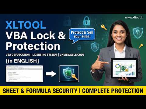 Excel VBA Obfuscation, Sheet & Formula Lock with License System Protection | Features | ENGLISH