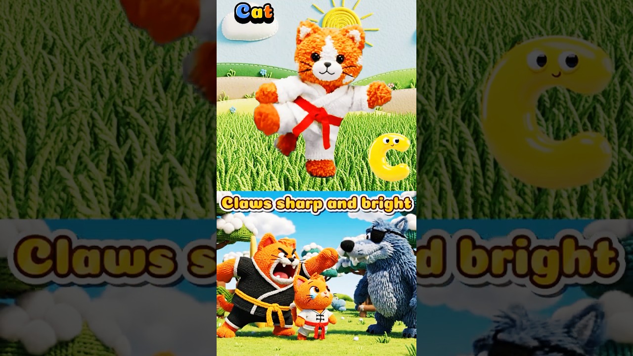 🅰️ Отец и сын Муравей ABC 🐜 | Храбрый папа-муравей спасает малыша от волка-хулигана 🐺 | Песня про...