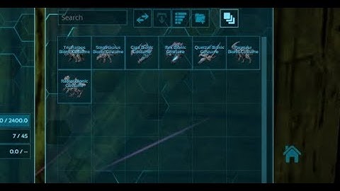 Ark All Bionic Skin Commands (Ark Survival Evolved) PS4/XB1