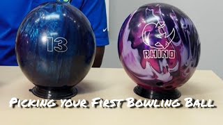 A Guide To Picking Your First Bowling Ball | How to Pick A Bowling Ball for a Beginner