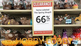 HOBBY LOBBY SEE PRICING GUIDE AFTER 66% OFF ON ALL 2026 SPRING/SUMMER ITEMS. Pls. subscribe