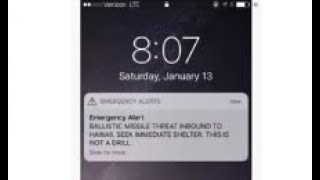 BREAKING:  Hawaii EMERGENCY ALERT + Alerts in CALIFORNIA and South KOREA too!