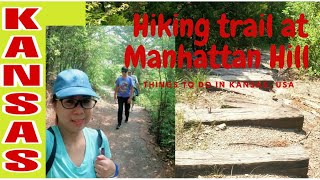 Hiking at Manhattan Trail || Things to do in Kansas