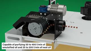 DEMAG - Magnetic rotating disc purifier