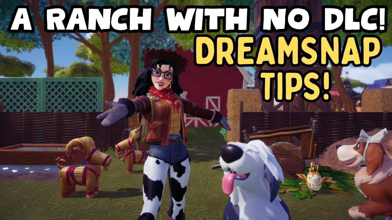 Советы по игре Ranch Dreamsnap без DLC! || Disney Dreamlight Valley