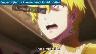 Emperor Jircniv Alarmed And Afraid of Ainz Ooal Gown | Overlord Season 4 Episode 3